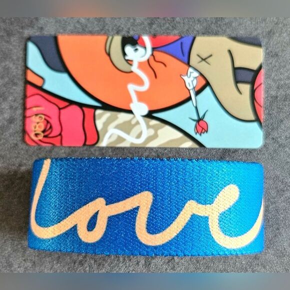 ZOX "LOVE" #861 of 1000 TATTOO ROSE GRAFITTI SLOTH ARTIST ANNIVERSARY WRISTBAND - Picture 2 of 9